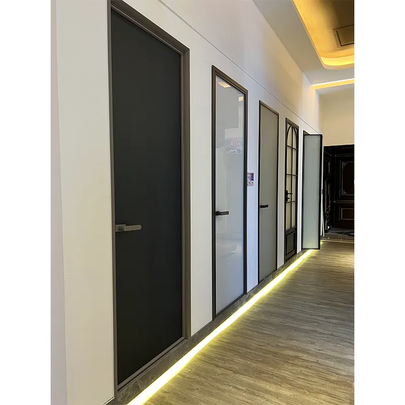 Extremely narrow swing door view 3