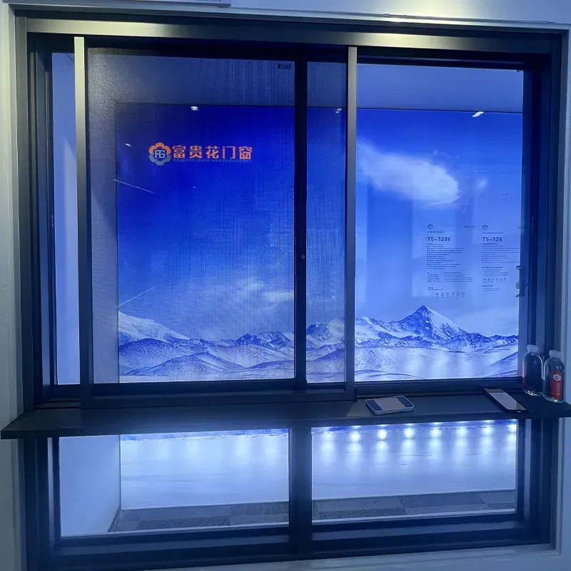 T128 Six-track Suspended Sliding Window view 4