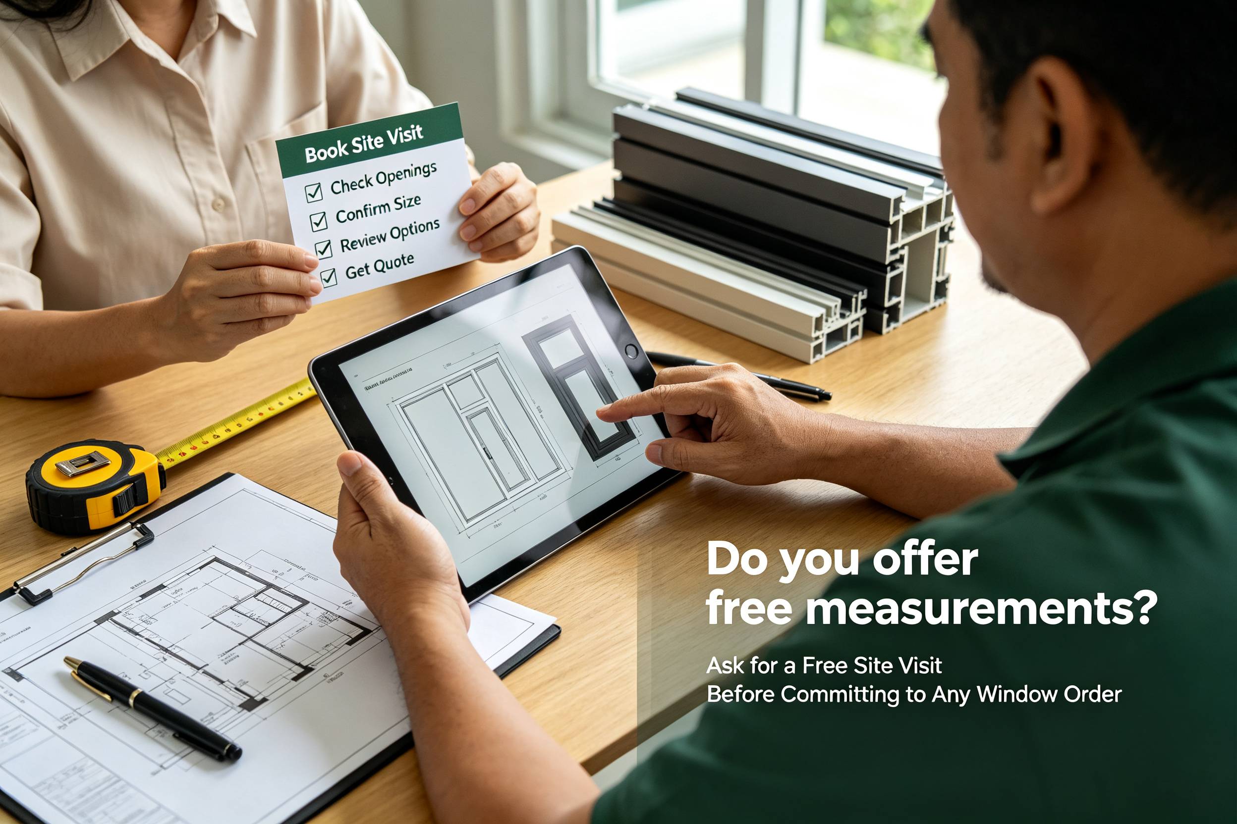 Do you offer free measurements
