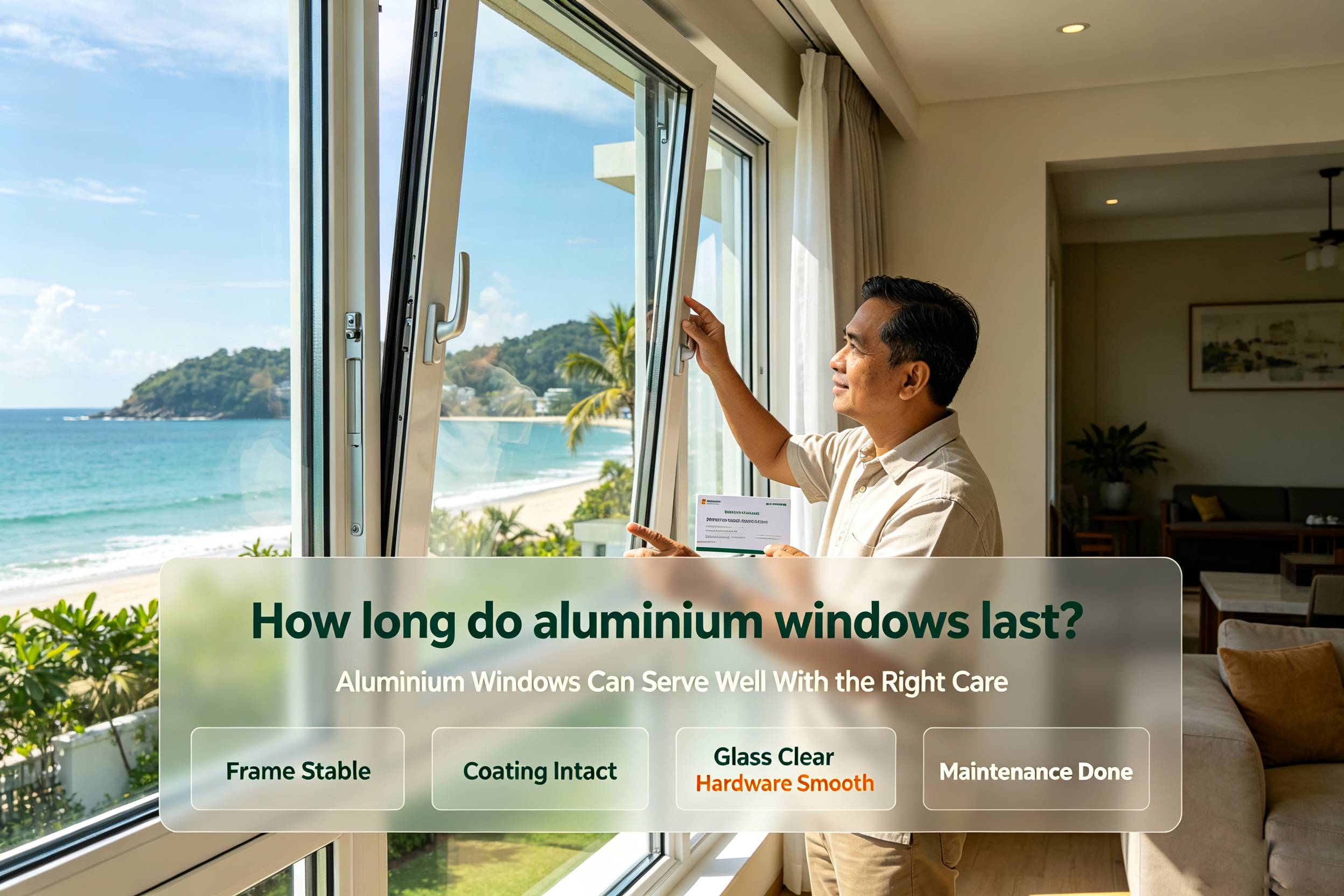 How long do aluminium windows last