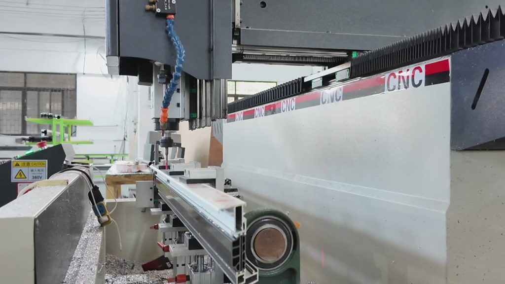 Automated Double-Head Aluminum Profile Saw
