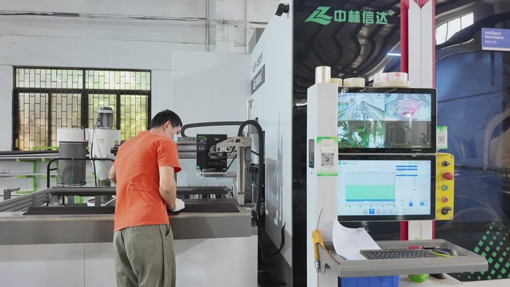 CNC Control Setup for Window Profile Processing