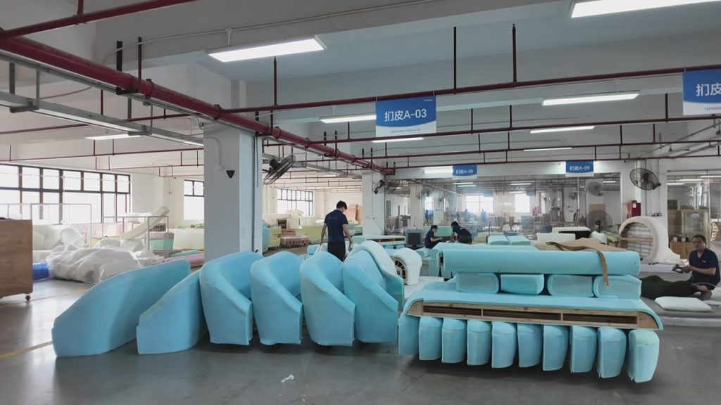 Blue Sofa Upholstery and Assembly Workshop