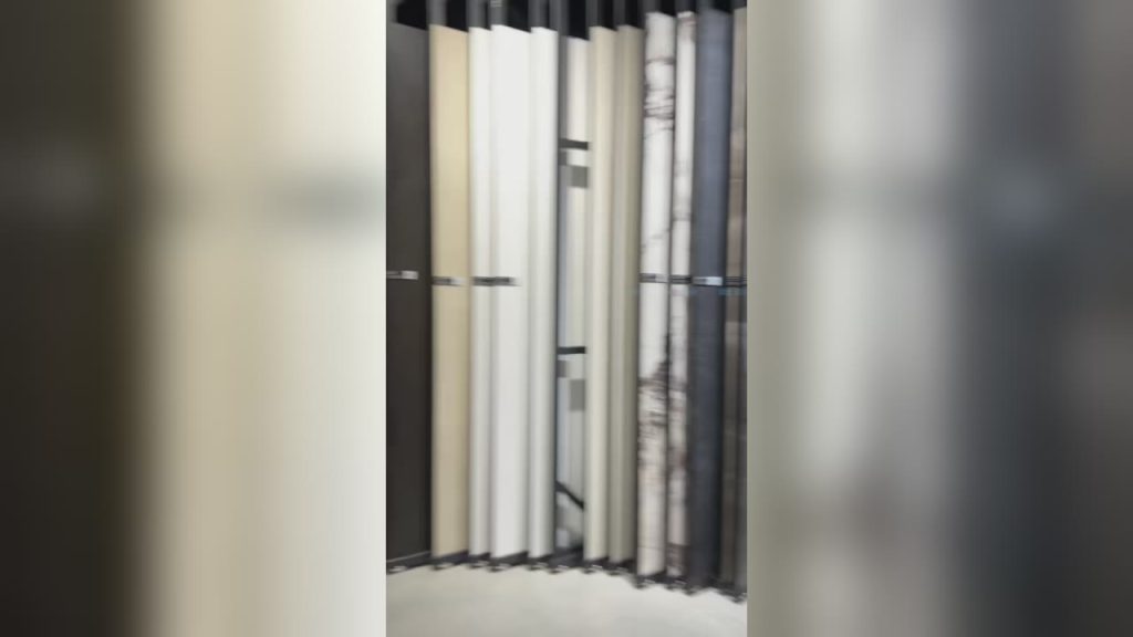 Natural Stone Slab Storage and Handling Area