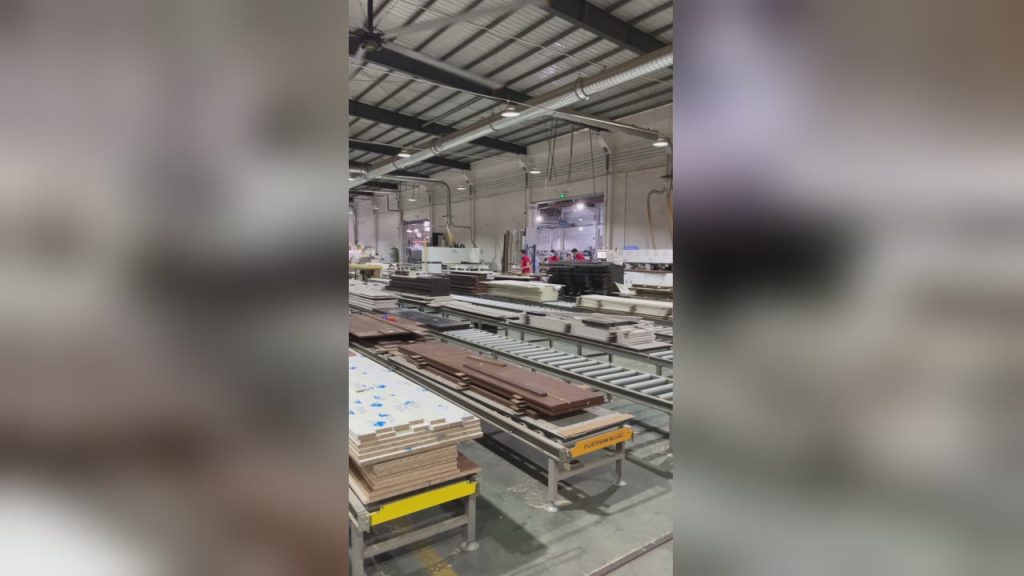 Automated Cabinet Panel Production Line Tour