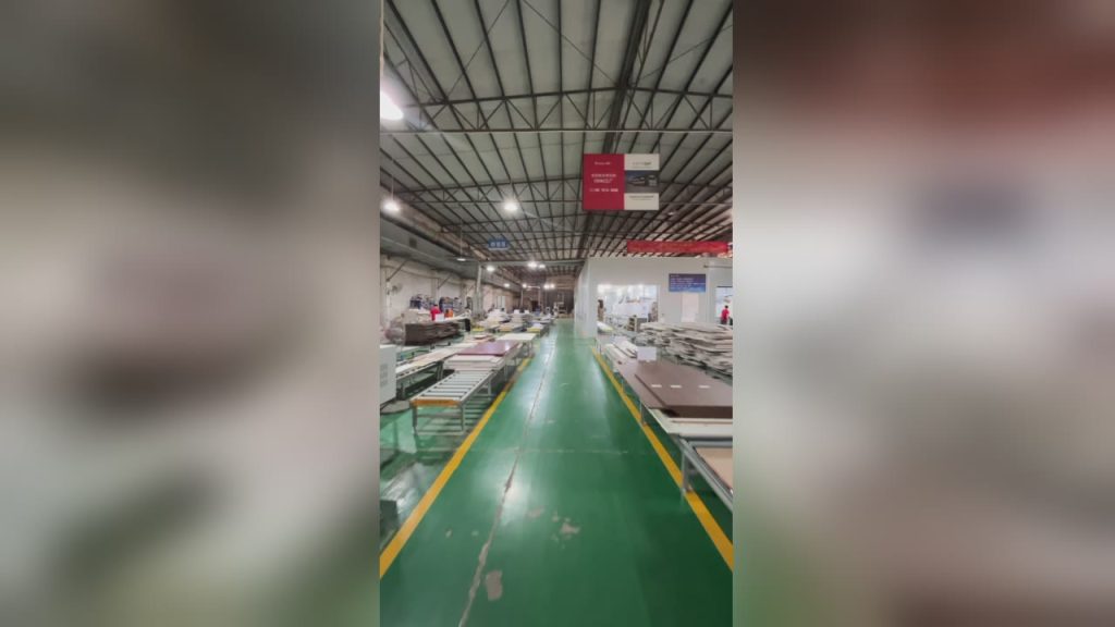 Organized Whole House Cabinet Factory Aisle