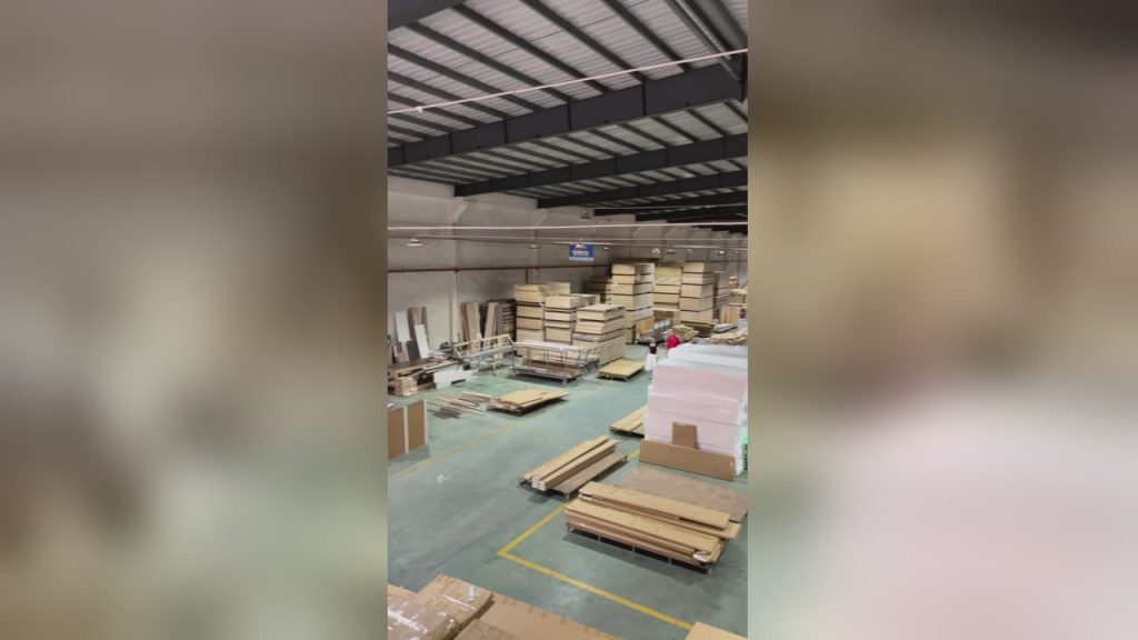 Cabinet Materials Staging and Assembly Workflow